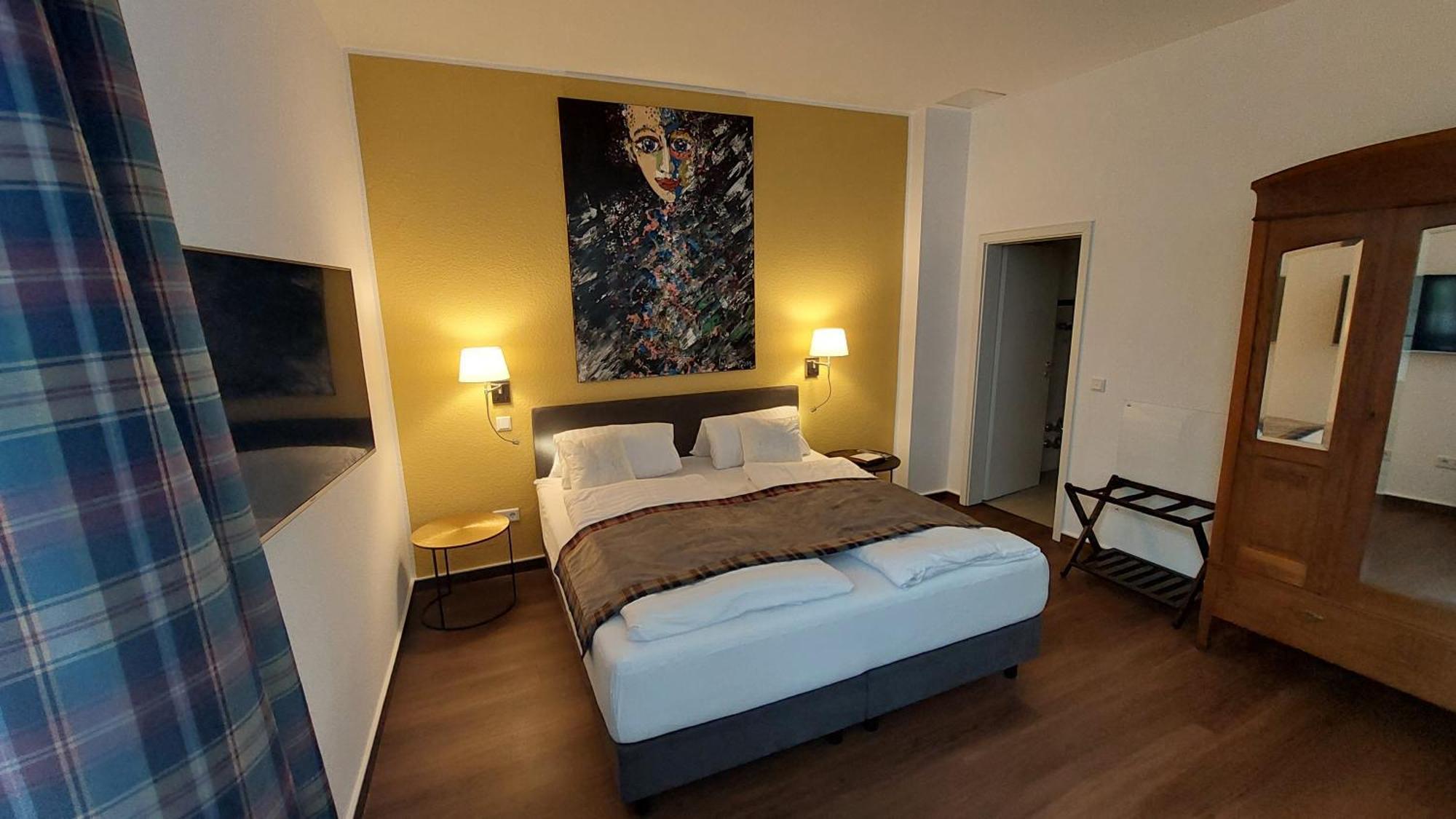 Hotel & Cafe Kleinergruenauer Bad Salzuflen Ngoại thất bức ảnh